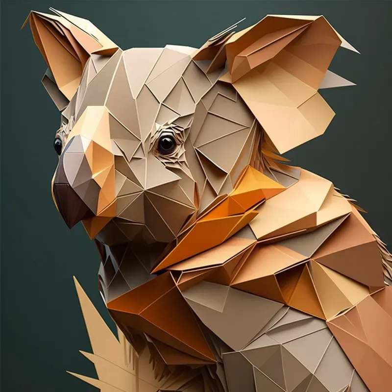 Animals Made Of Origami