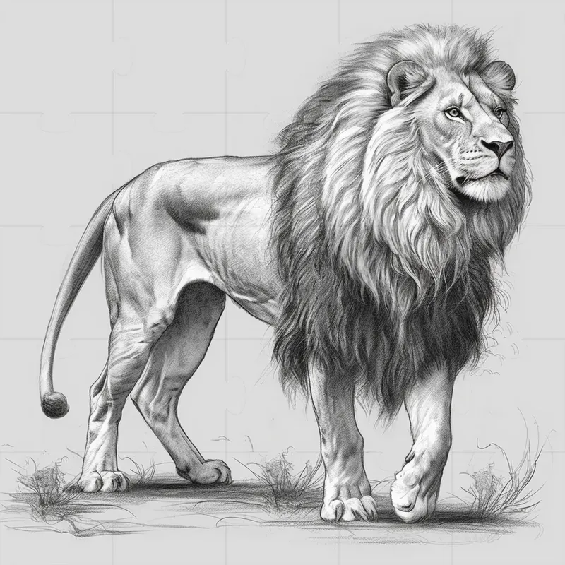 Realistic Animal Drawings