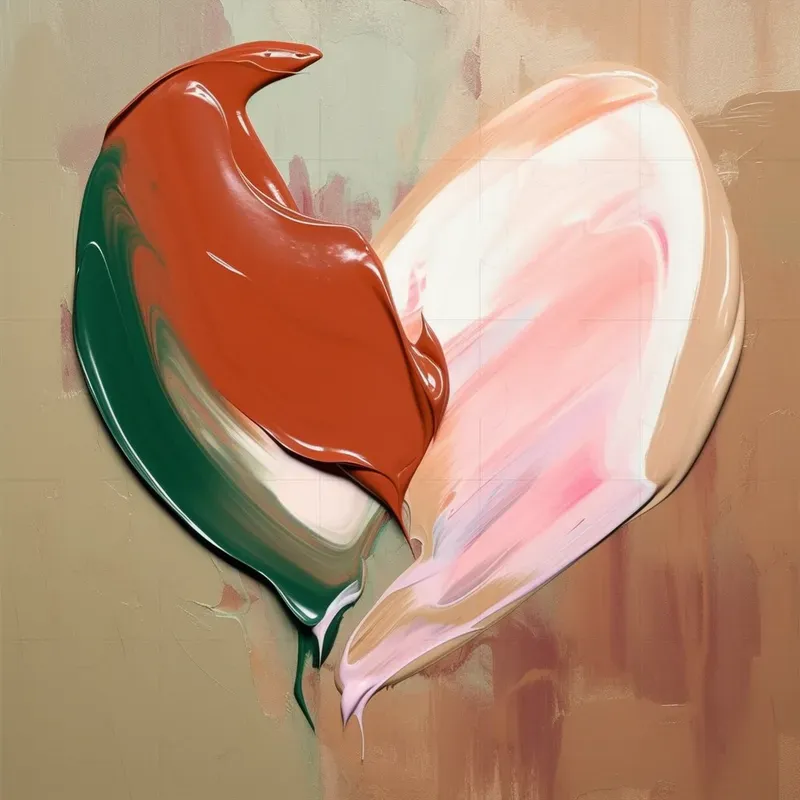 Brushstroke Abstract Art Paintings