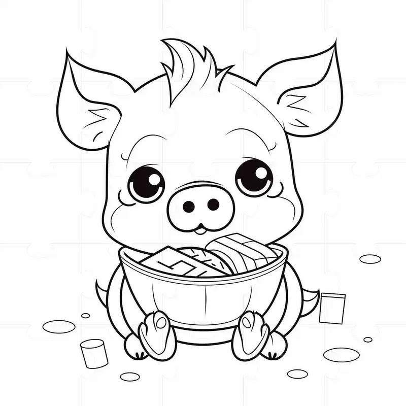Cute Animals Coloring Books