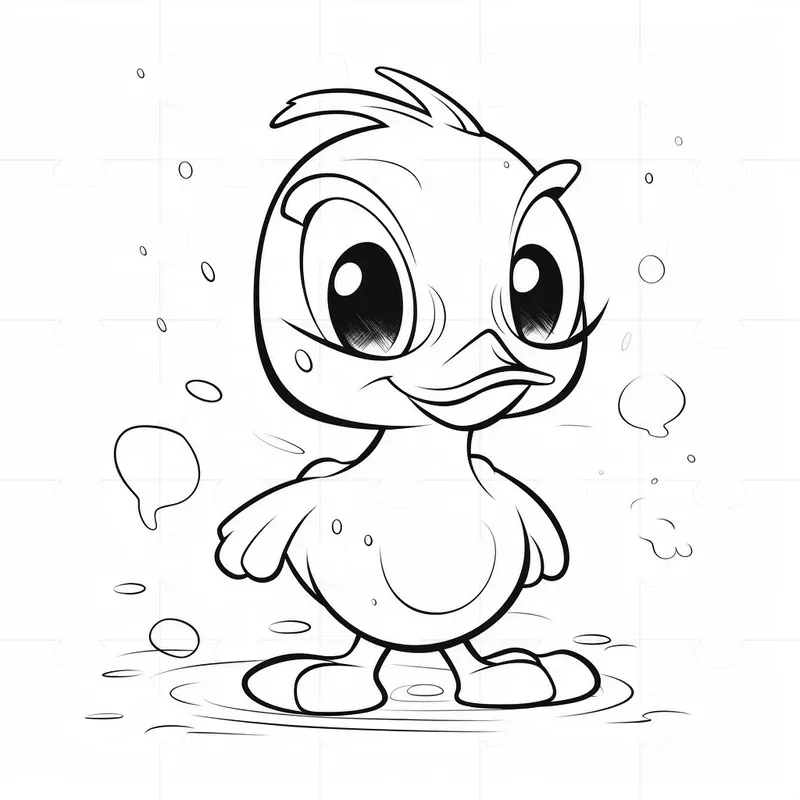 Cute Animals Coloring Books