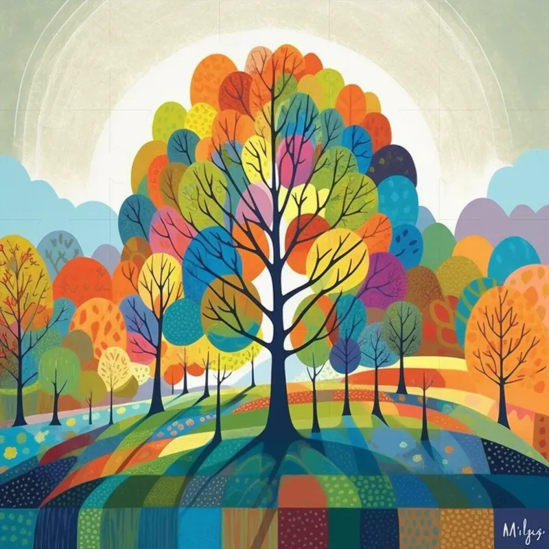 Color Spot Illustrations