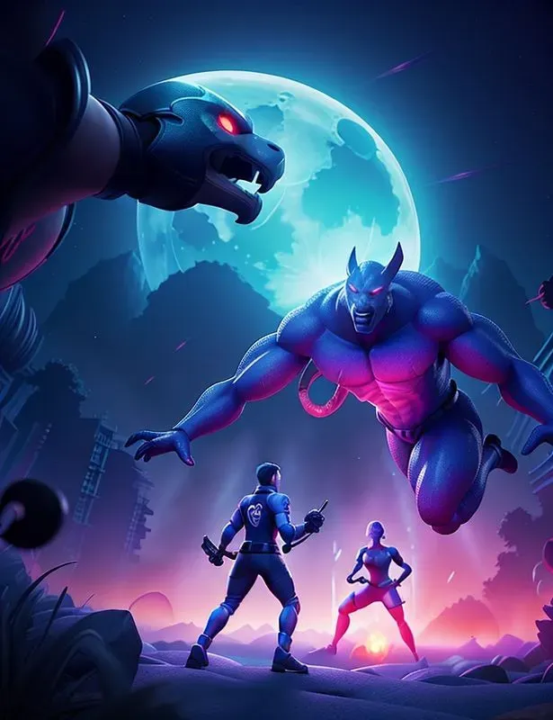 Thrilling Games Attractive Illustrations