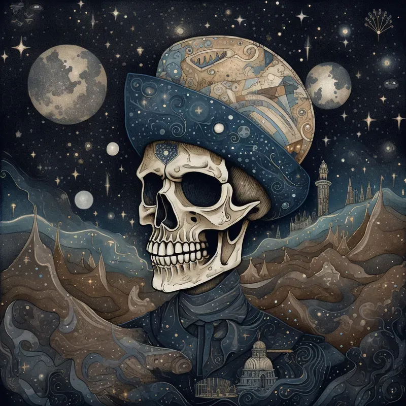 Quirky Starry Illustrations