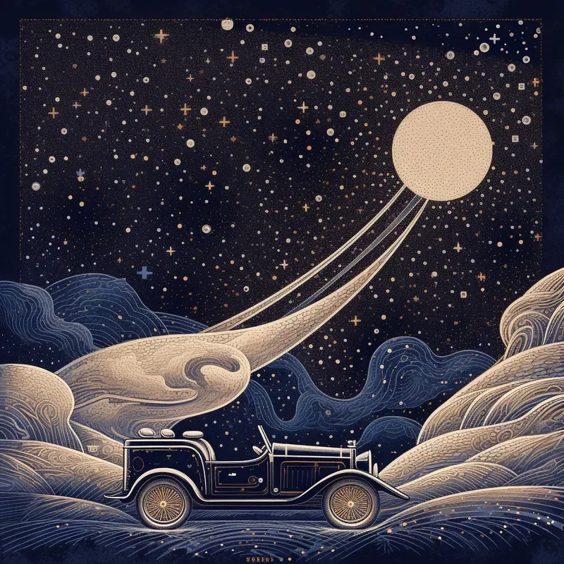 Quirky Starry Illustrations