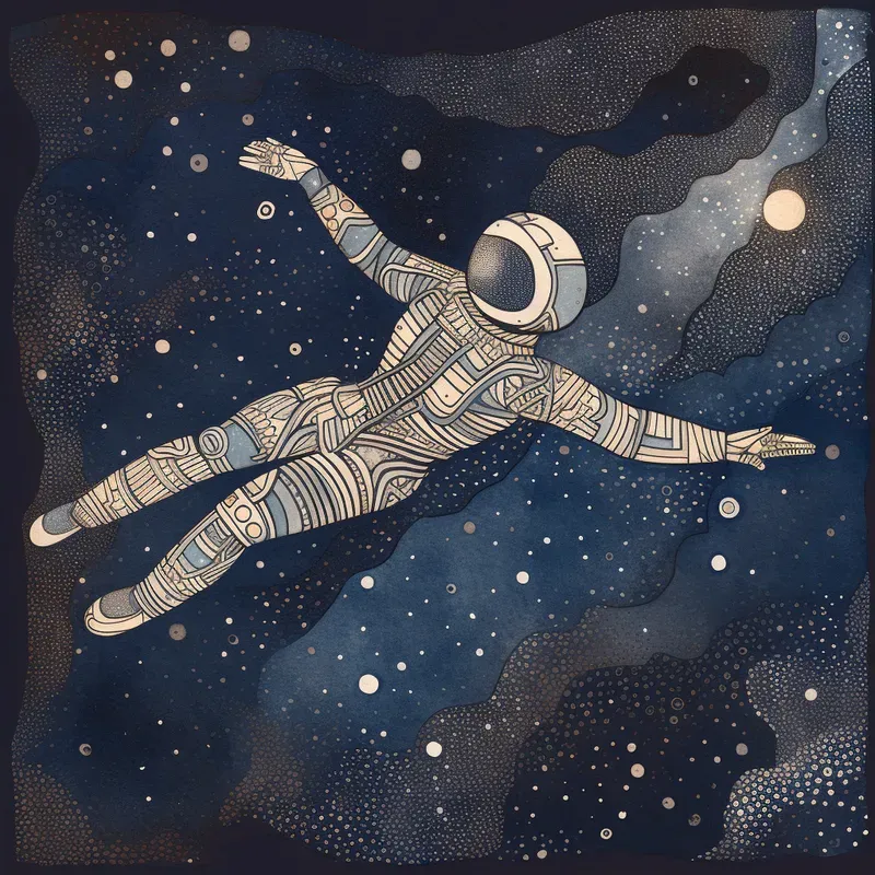 Quirky Starry Illustrations