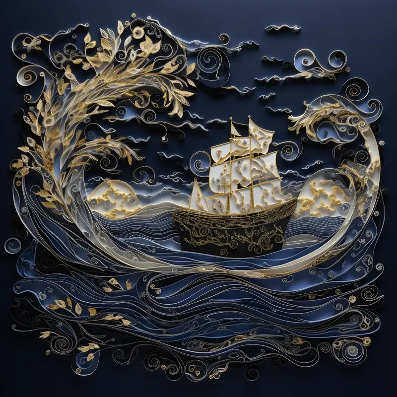 Mystical Paper Quilling Artworks
