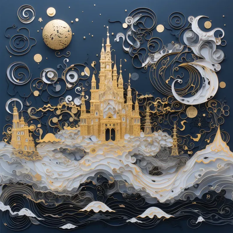 Mystical Paper Quilling Artworks