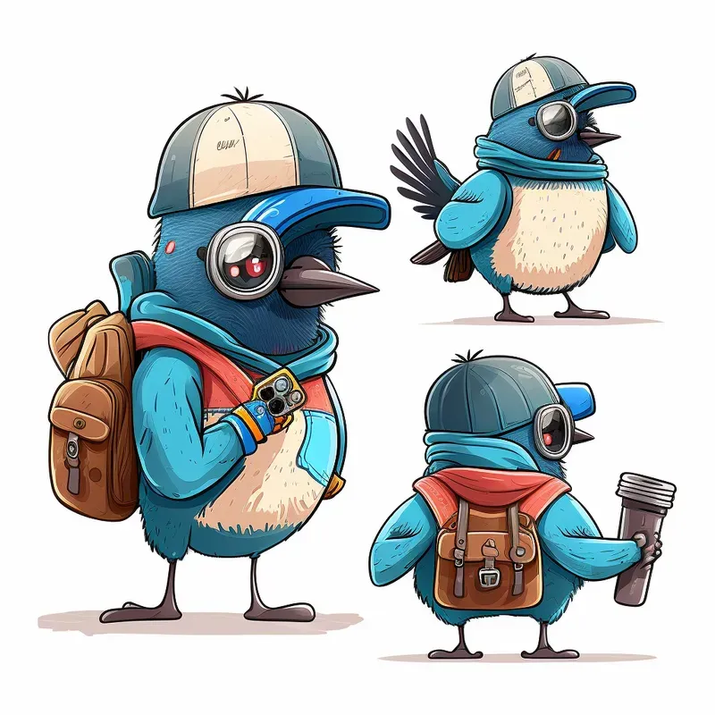 Child Animals Illustrations
