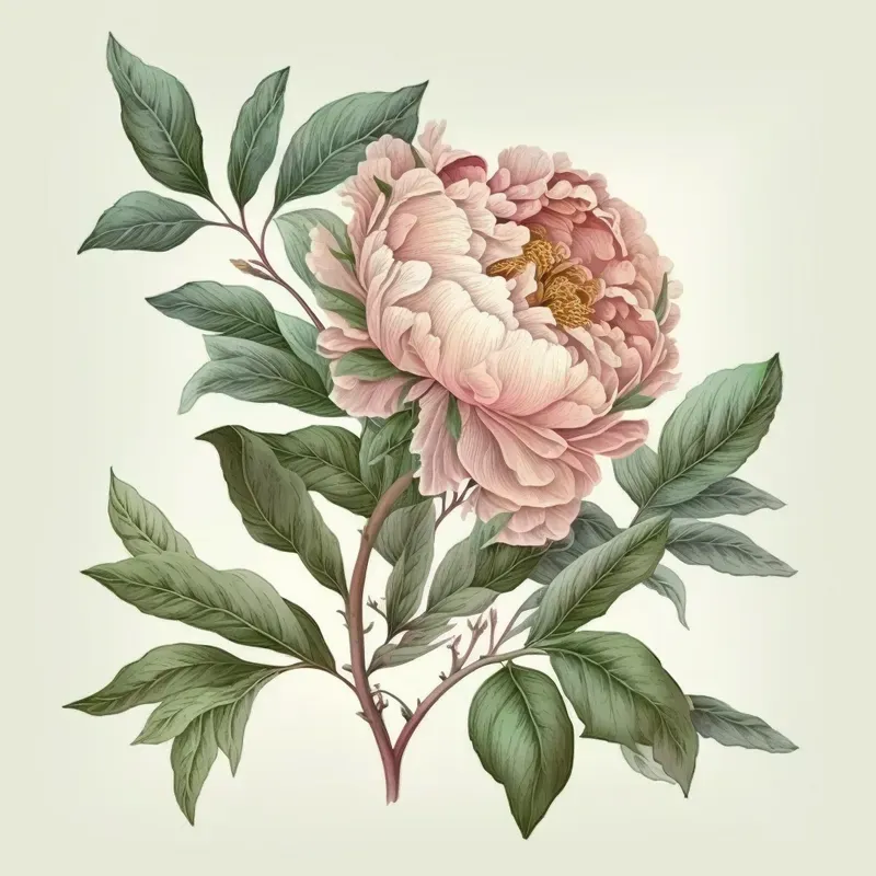 Beautiful Botanical Flower Illustrations