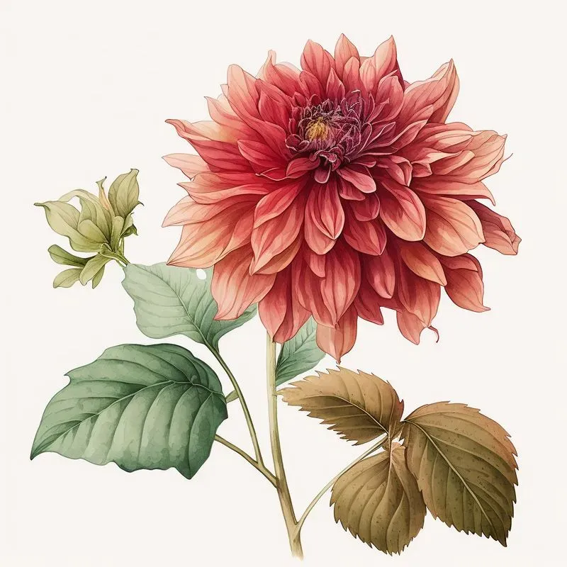 Beautiful Botanical Flower Illustrations