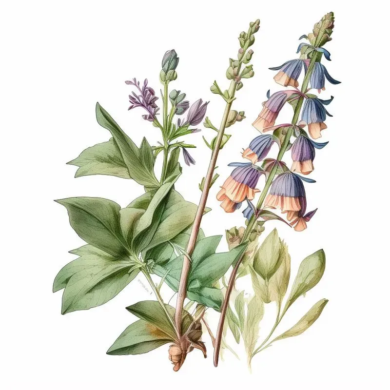 Beautiful Botanical Flower Illustrations