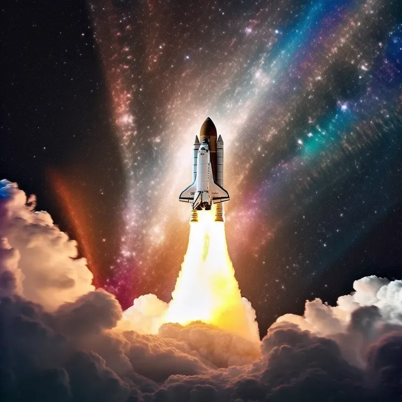 Epic Space Ships In The Universe