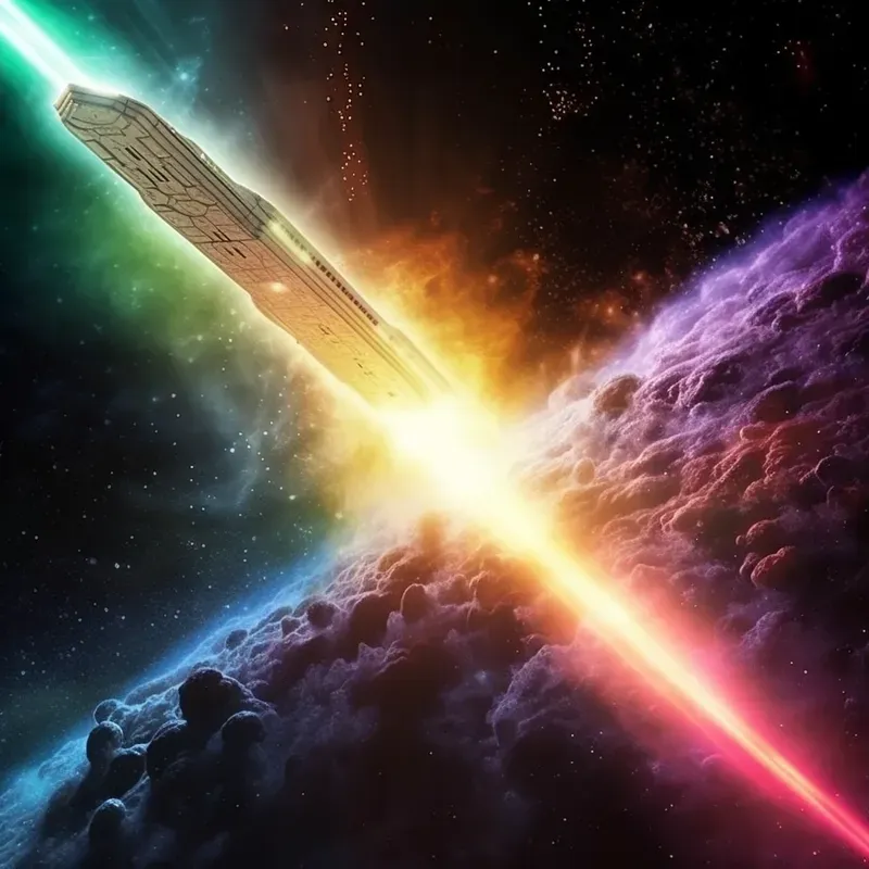 Epic Space Ships In The Universe