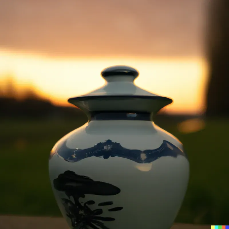 Photorealistic Asian Porcelain
