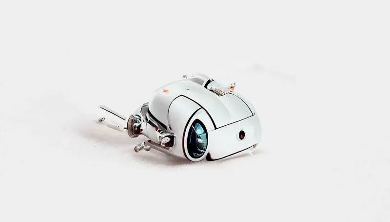 Cute 3D Robot Icon
