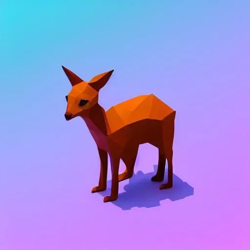 Cute Low Poly Animals