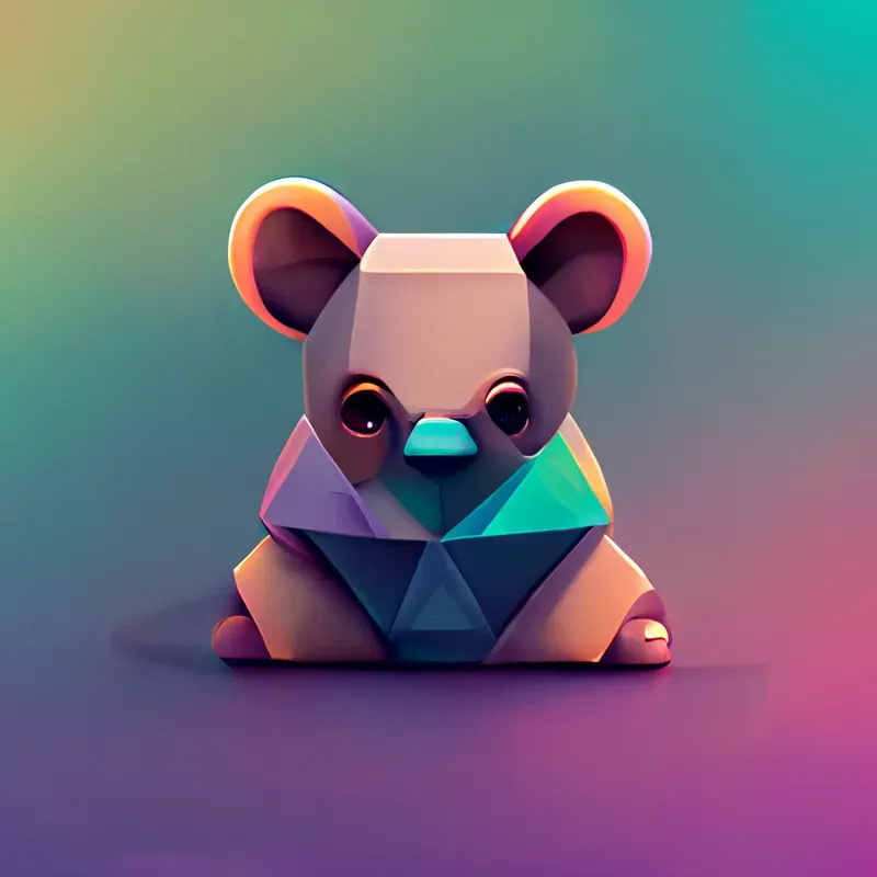 Cute Low Poly Animal