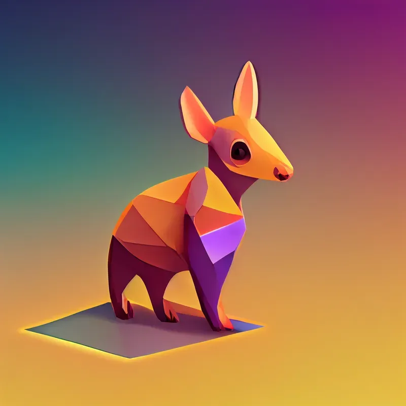 Cute Low Poly Animal