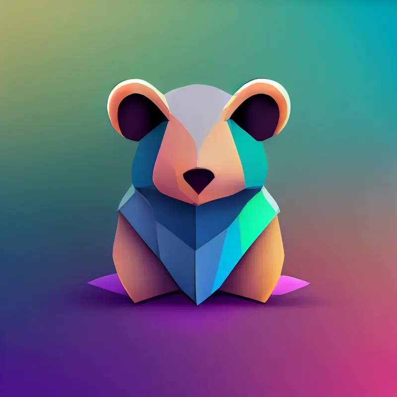 Cute Low Poly Animal