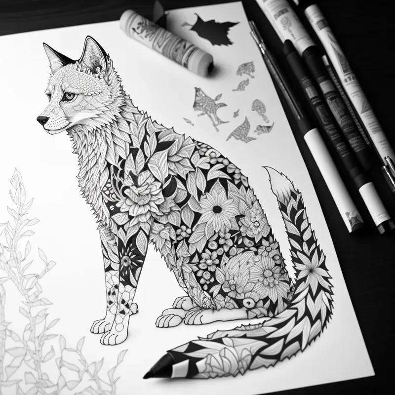 Coloring Book Style