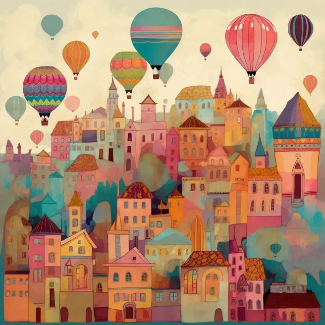 Whimsical Book Illustrations