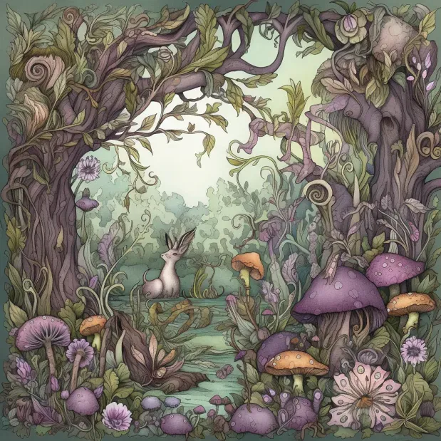 Whimsical Book Illustrations