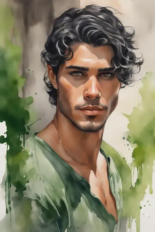 Watercolor Portrait Paintings