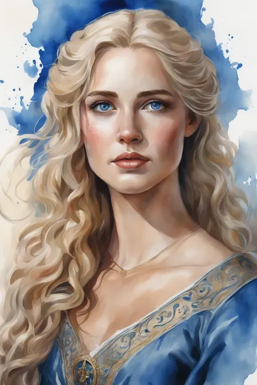 Watercolor Portrait Paintings