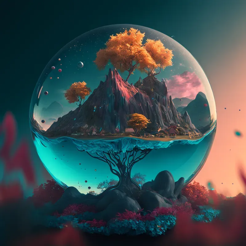 Fantasy Worlds Illustrations