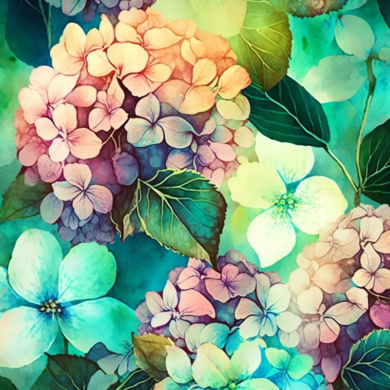 Watercolor Floral Patterns