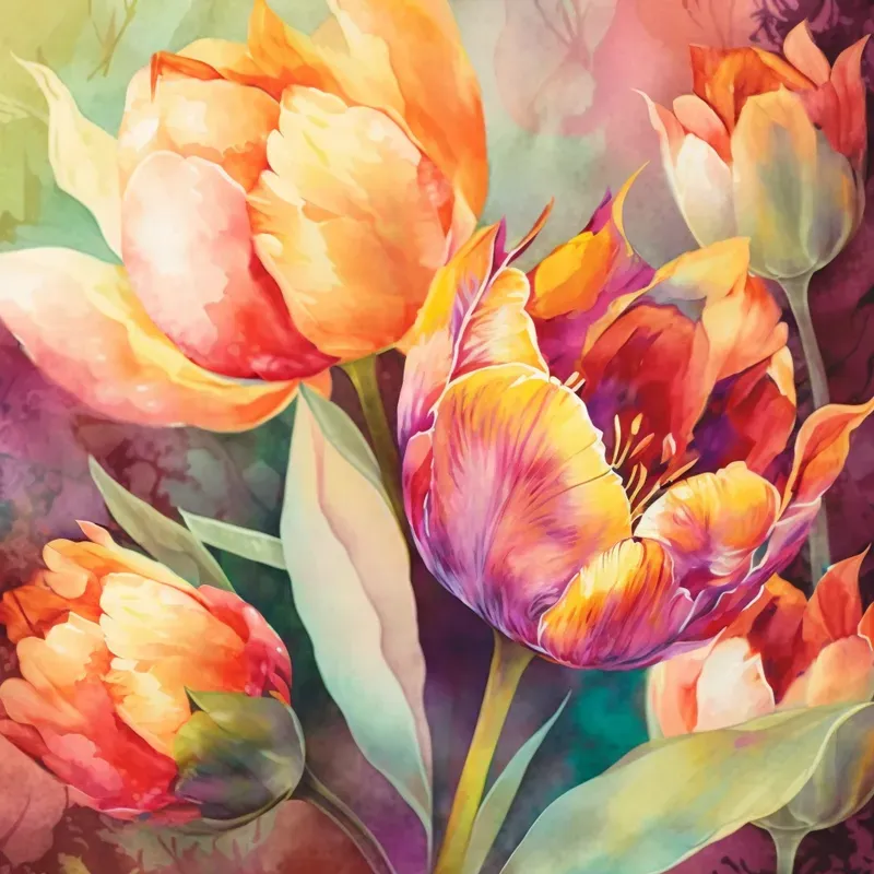 Watercolor Floral Patterns