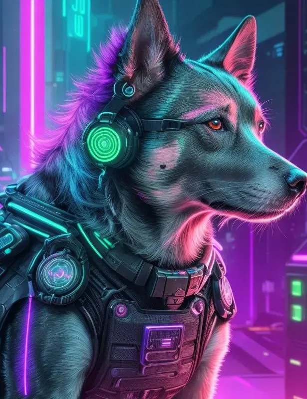 Cybernetic Hackers Portraits