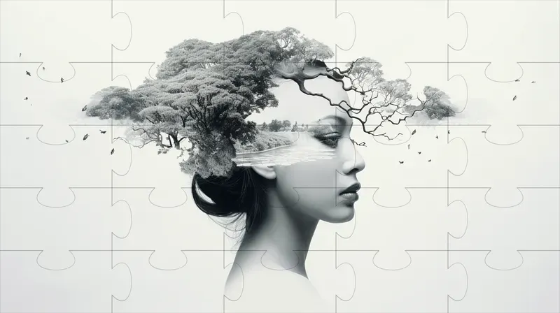 Vibrant Beautiful Double Exposures