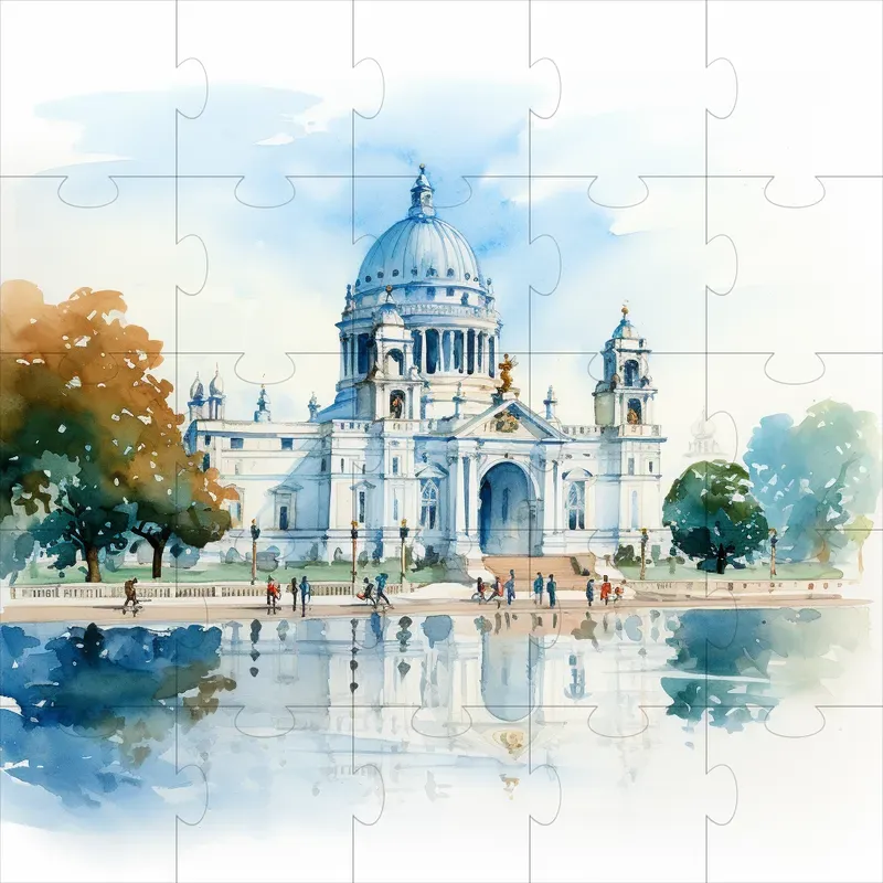 Bikash Bhattacharjee Ink Wash Paintings