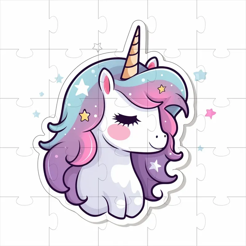 Minimalistic Sticker Vector Style