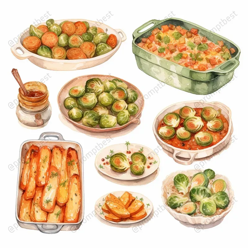 Holiday Food Cliparts