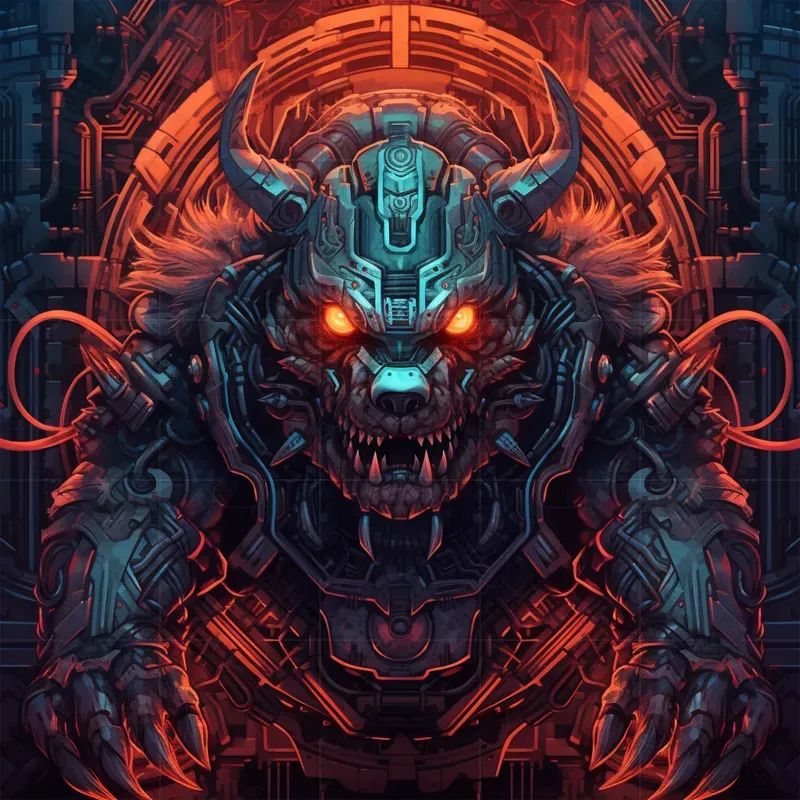 Cyberpunk Animal Avatars
