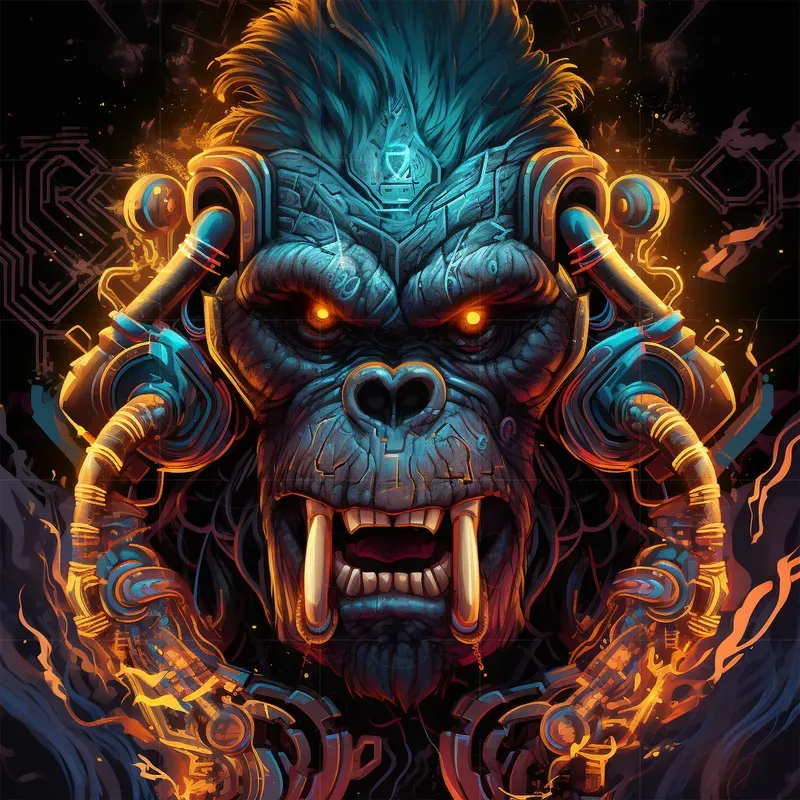 Cyberpunk Animal Avatars