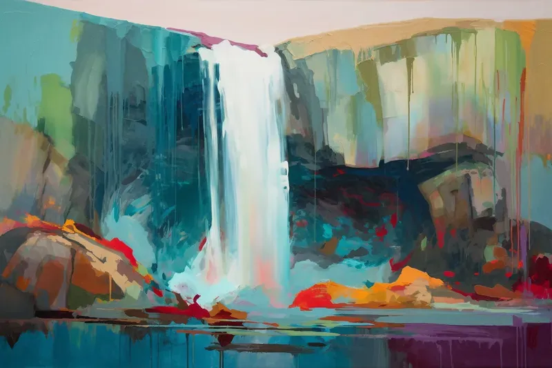 Abstract Oil Paintings
