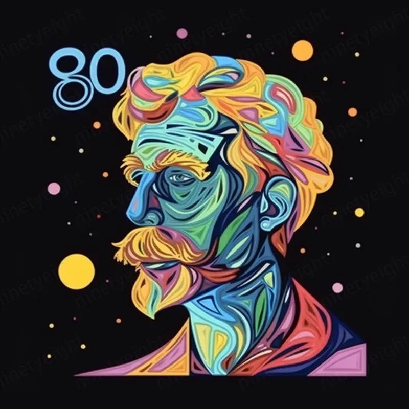 Vibrant 80s Style Illustrations