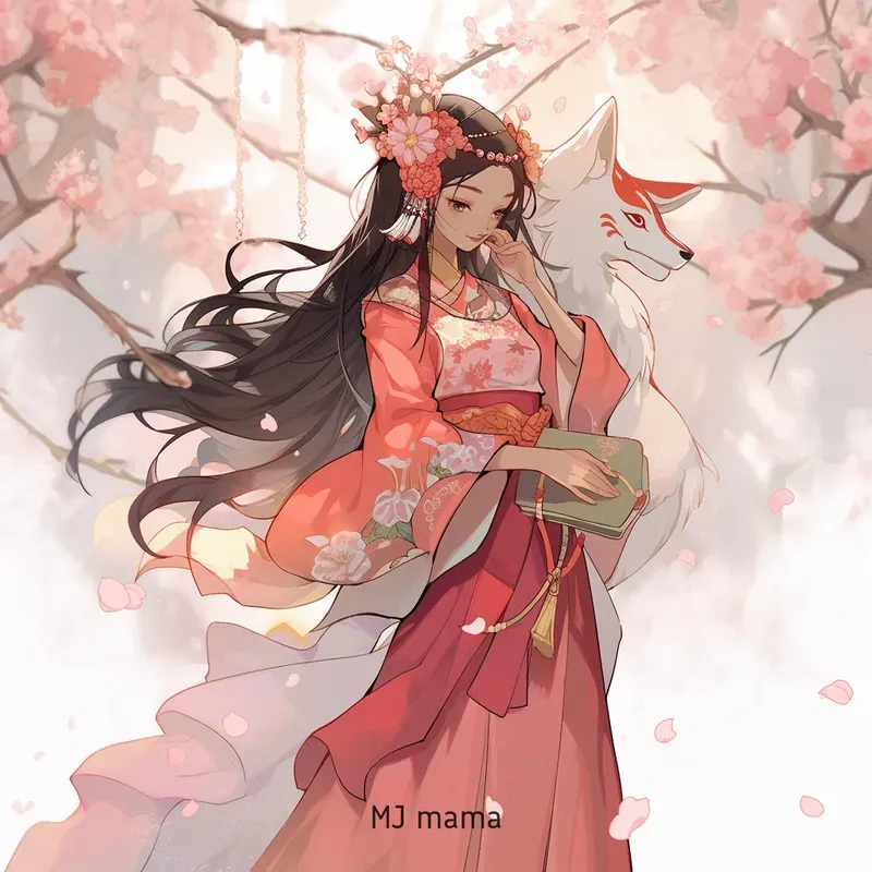Traditional Chinese Anime Icons