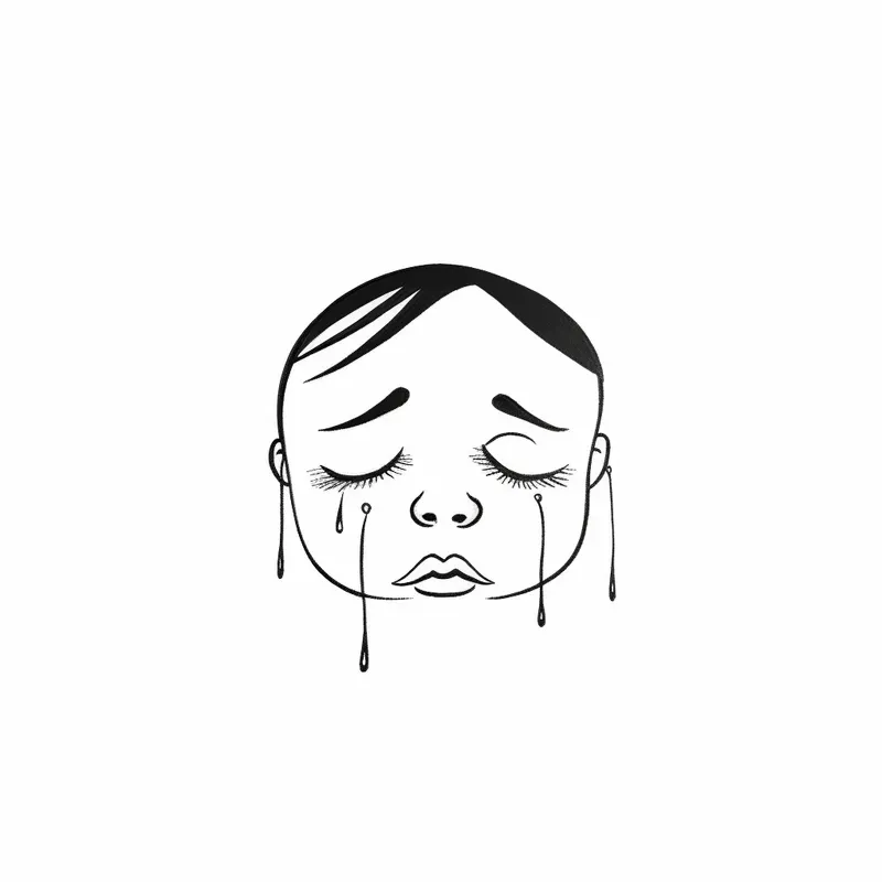 Firm And Simple Black And White Doodles