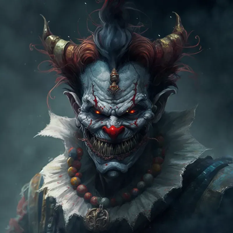 Create Evil Horror Themed Jesters