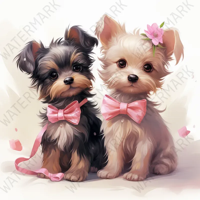 Cute Dog Breeds Illustrations Of Dogs