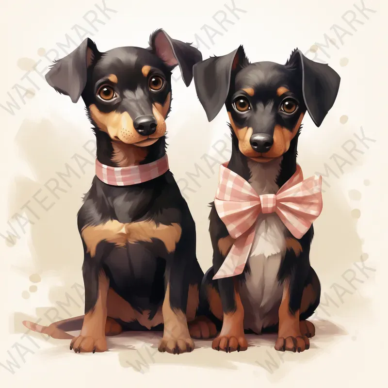 Cute Dog Breeds Illustrations Of Dogs