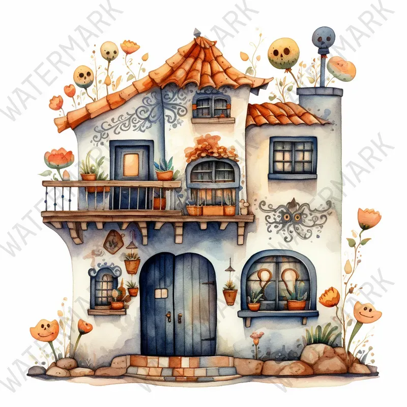 Day Of Dead Clipart Mexican Characters