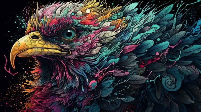 Beautiful Illustrations In A Bright Style