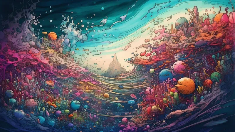 Beautiful Illustrations In A Bright Style