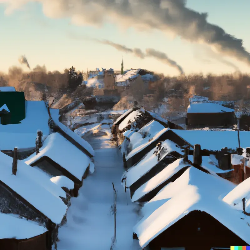Snowy Cozy Villages